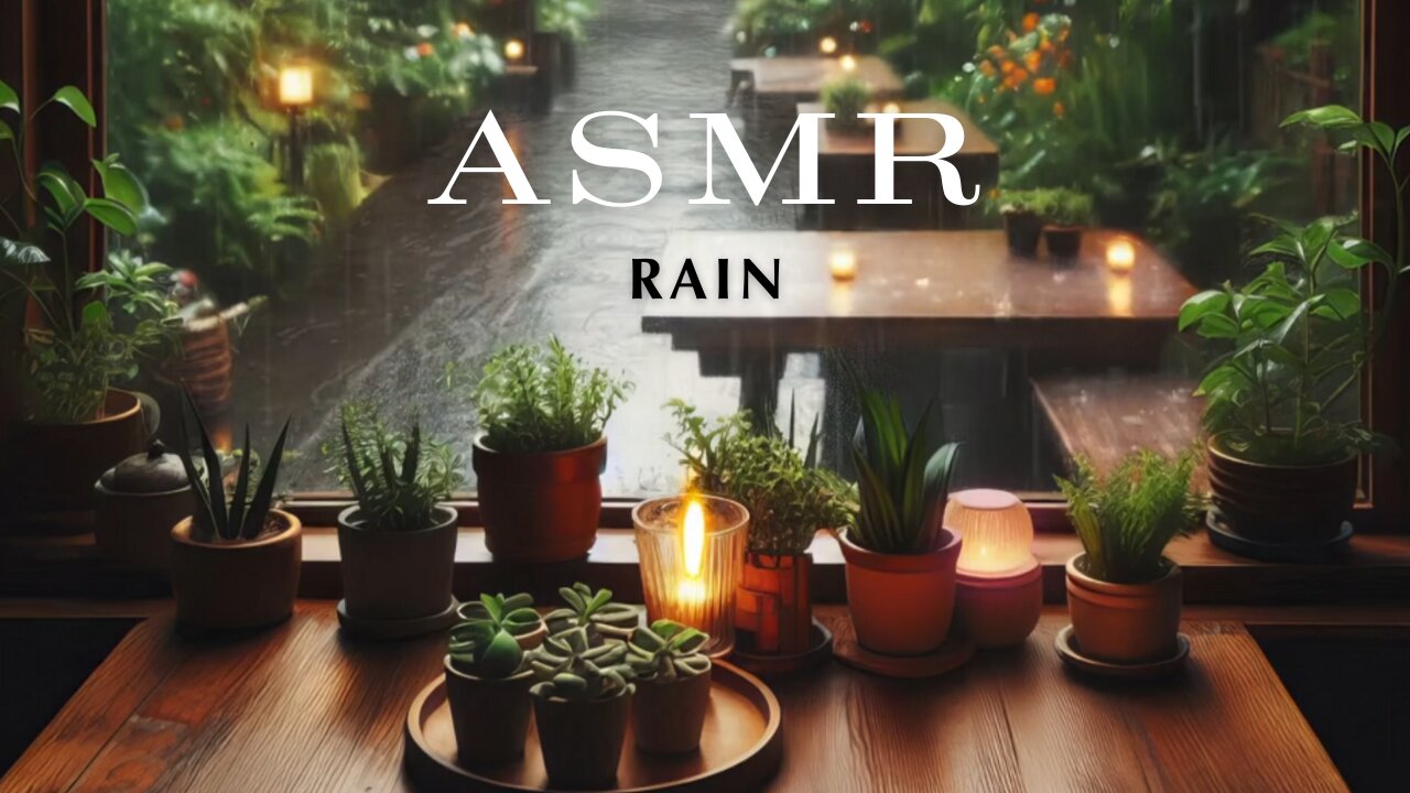 ASMR Rain Sounds for Stress Relief | Cozy Japanese Garden Ambience