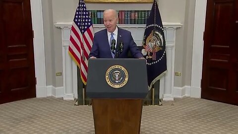 Joe Biden Starts Debt Limit Remarks By Saying He's Taking A Helicopter To Japan