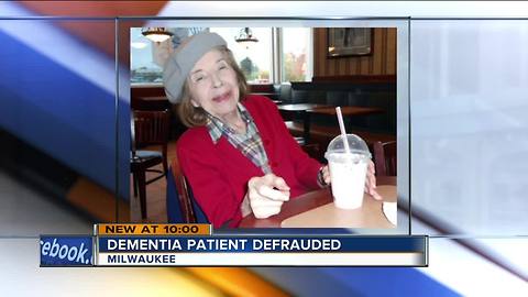 Milwaukee woman with dementia defrauded twice by people close to her