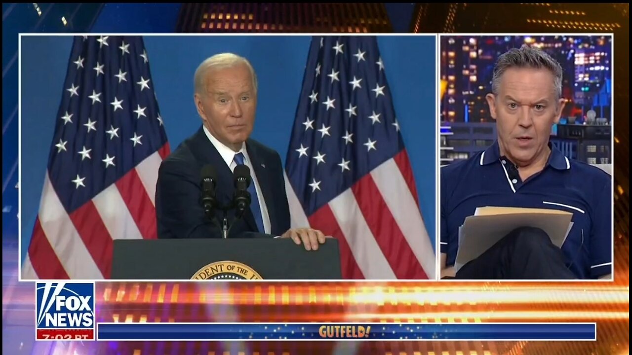 Gutfeld Takes It To Biden