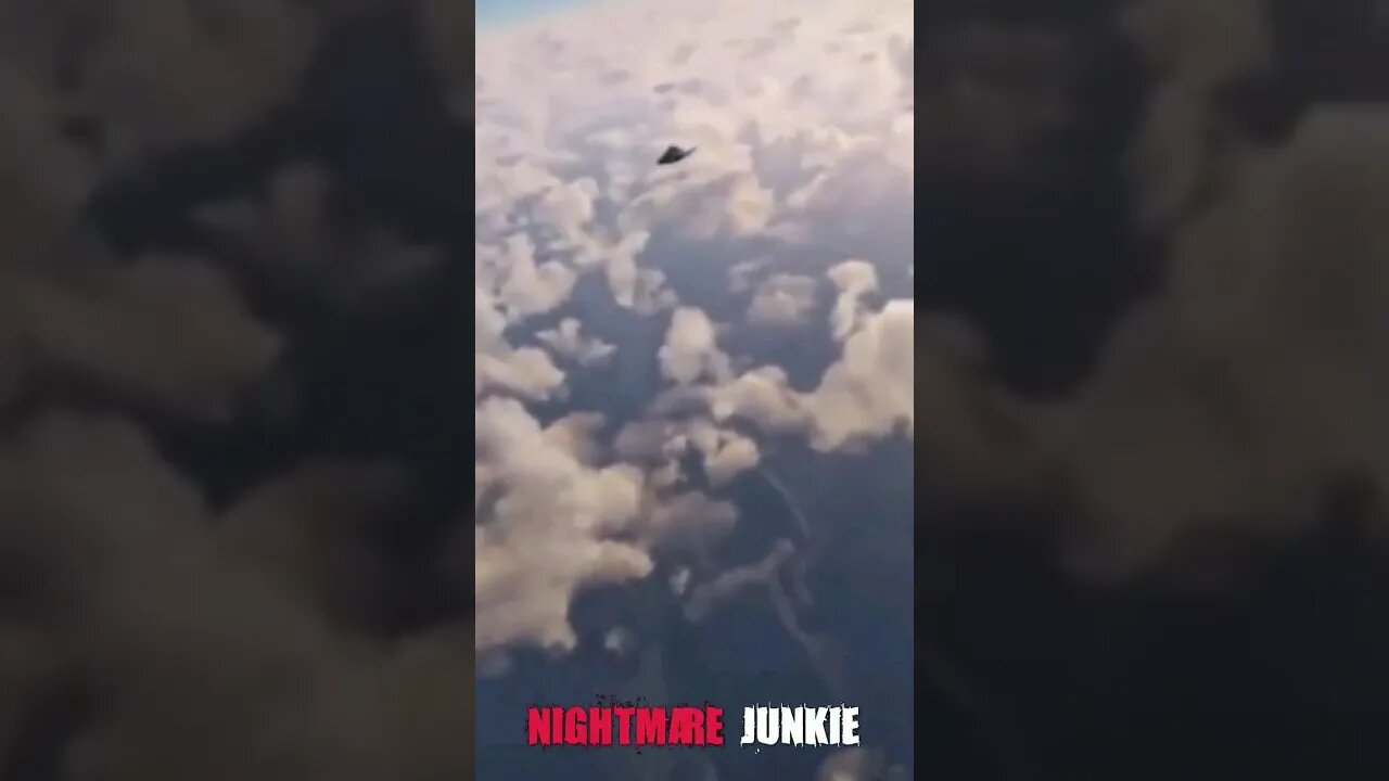 millitary fighter pilot films UFO in flight #shorts