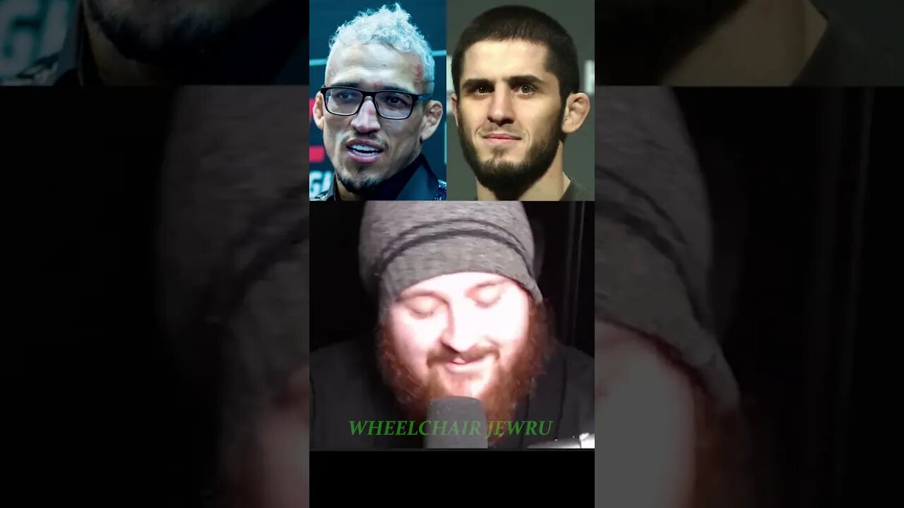 MMA Guru has a small mental breakdown on stream before Charles Oliveira and Islam Makhachev fight