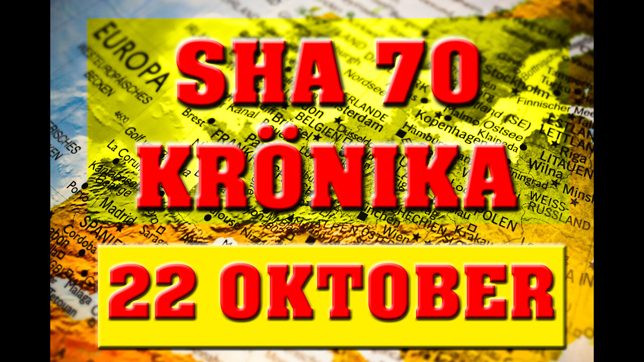 SHA 70 - Krönika fredag 22 oktober