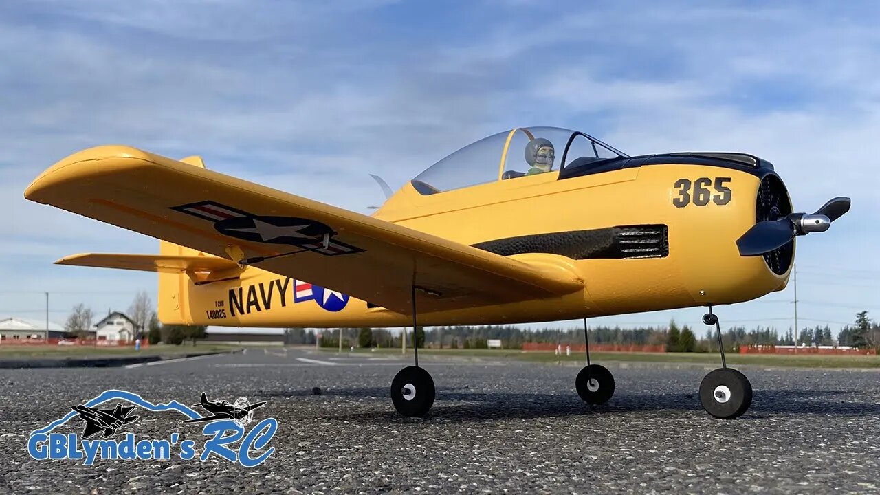 E-flite T-28 Trojan 1.1m BNF Basic Maiden Flight | The RC Legend Is Alive & Well