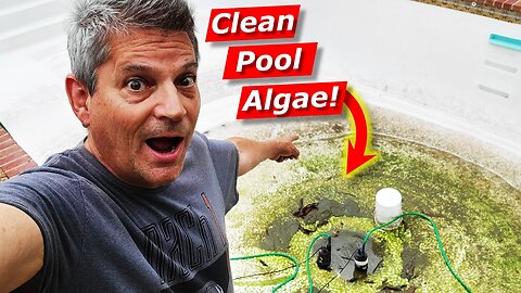 How To Clean YOUR Green Pool Algae Scum Fast