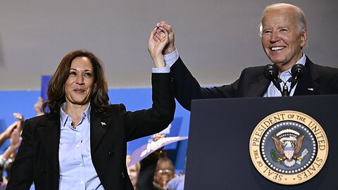 Harris, Biden Team up to Court Union Vote