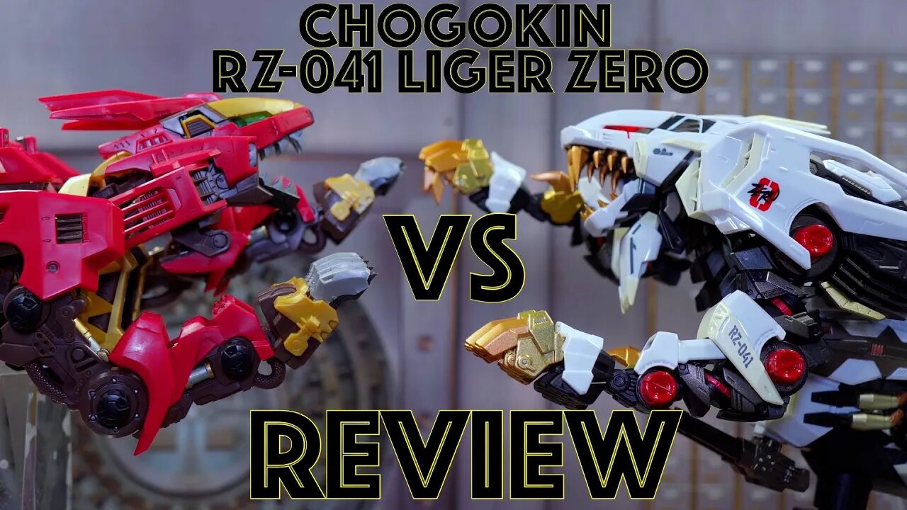 Chogokin - RZ-041 Liger Zero UNBOXING & REVIEW