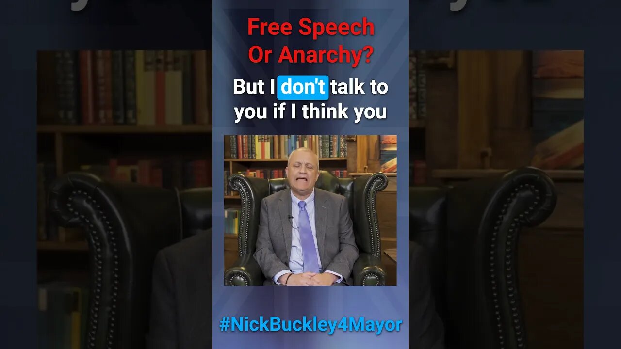 Free Speech #nickbuckley4mayor #freespeech #greatermanchester