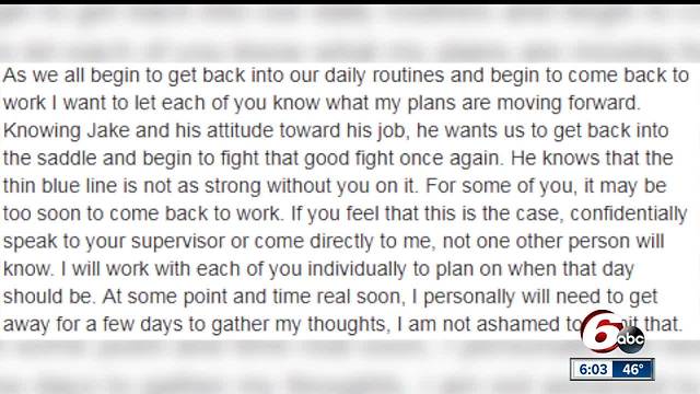 Boone Co. sheriff talks about next steps following the death of Dep. Jacob Pickett