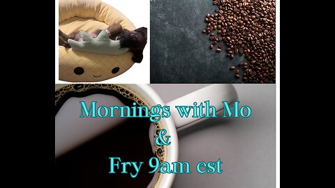 Mornings with Mo and Fry 10/23/2023 and Smurf - splosion boy mom story time