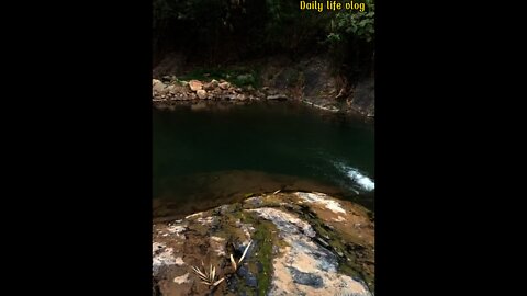 the beauty of mountains and waterfalls