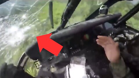 INSANE POV: Black Hawk Pilot Shot at From the Ground