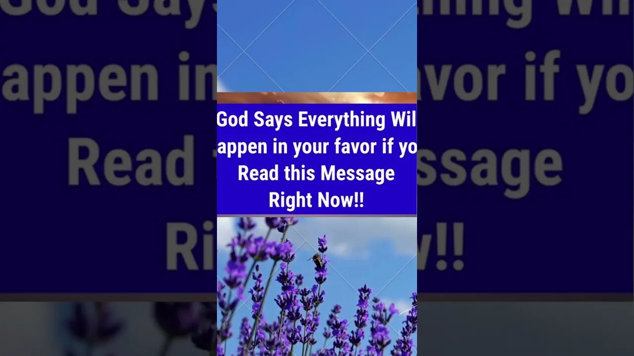 🌈👇 GOD'S MESSAGE FOR YOU TODAY!🌈MIRACLES WILL HAPPEN TODAY! 👇