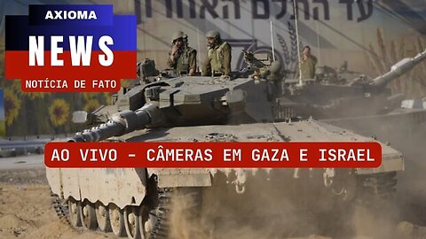 LIVE - Gaza & Israel web cam ( Ao Vivo - Gaza e Israel )