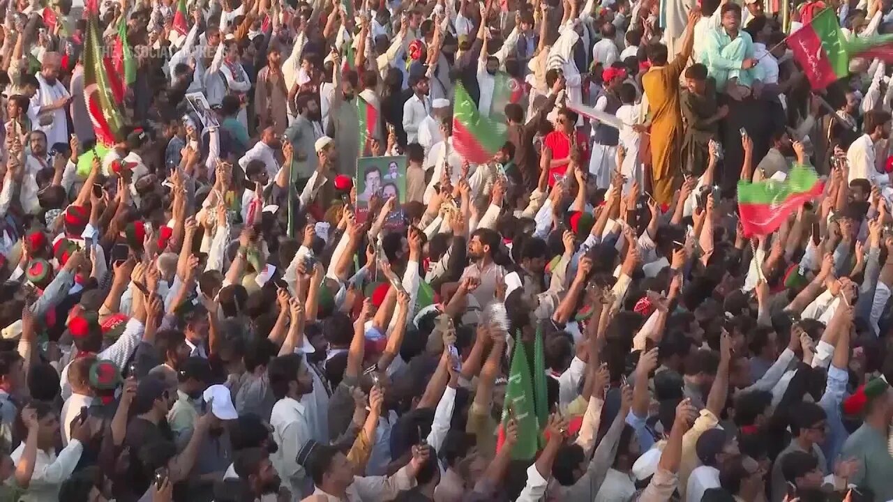 Massive Rally in Islamabad Demands Release of Ex-PM Imran Khan