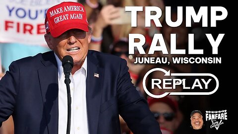 WATCH FULL REPLAY: Trump Rally In Juneau, Wisconsin