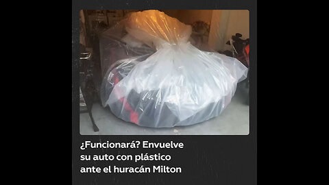 Encuentra un modo ‘ingenioso’ para proteger su auto del huracán