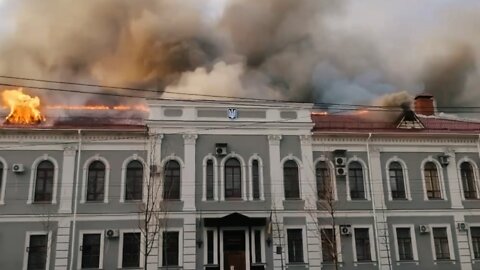 Beautiful Ukraine Under Attack