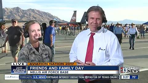 Kids find entertainment at Aviation Nation