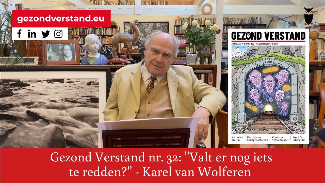 Voordracht Karel van Wolferen nummer 32: "Valt er nog iets te redden?"