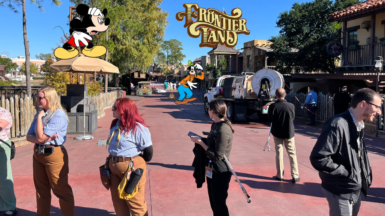 Frontierland Had An Accident | Sewage Leak SHUTS DOWN Magic Kingdom Land