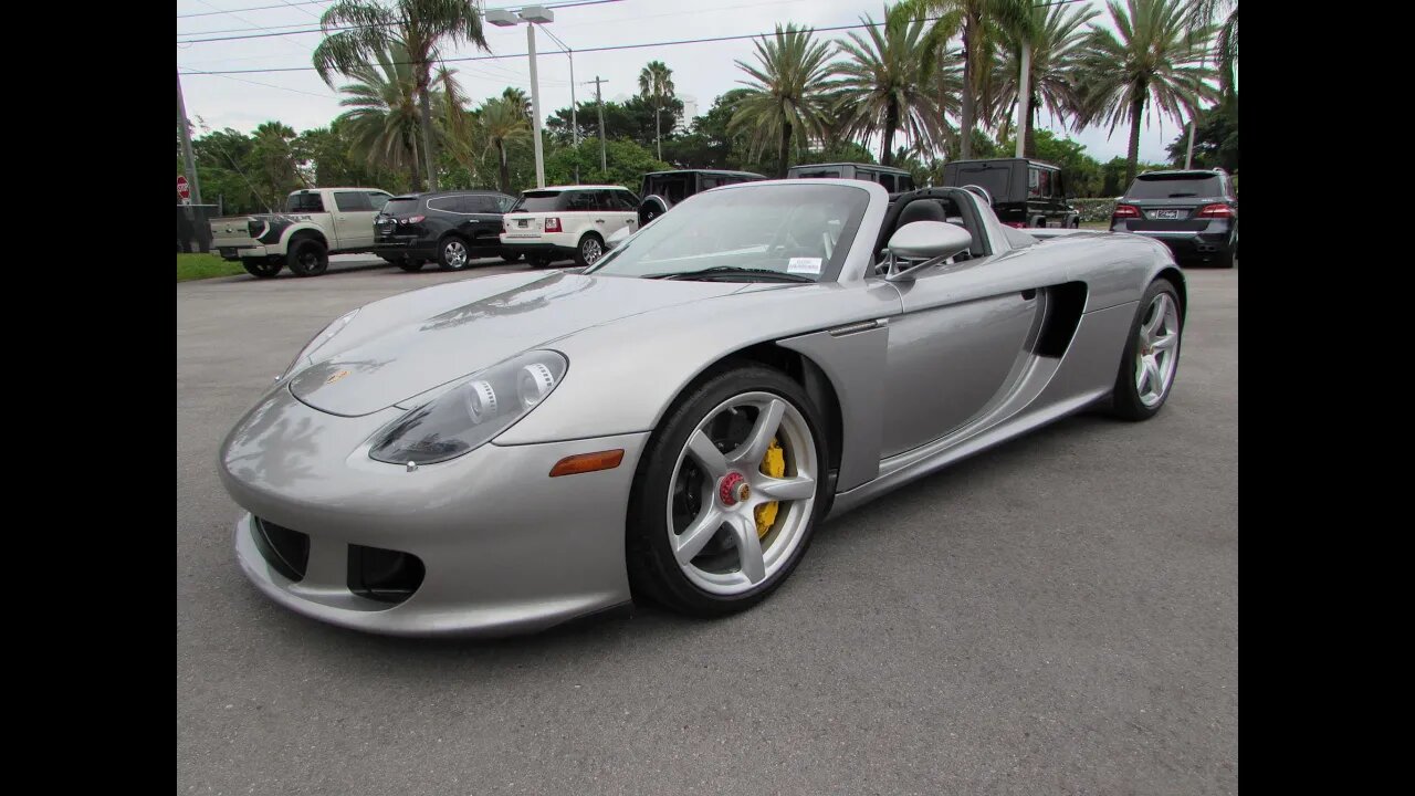 2005 Porsche Carrera GT Start Up, Exhaust, and In Depth Review