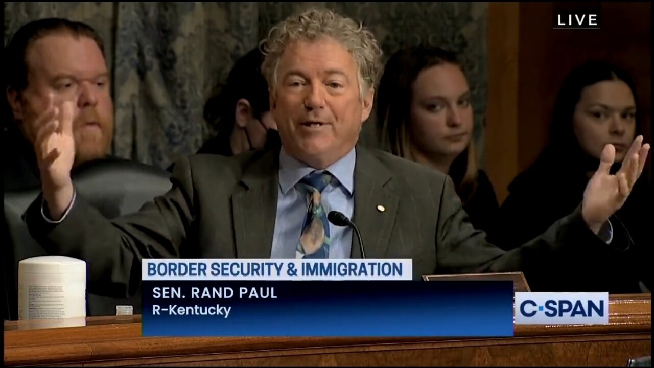 Sen. Rand Paul GRILLS DHS Secretary Over Biden's Ministry of Truth