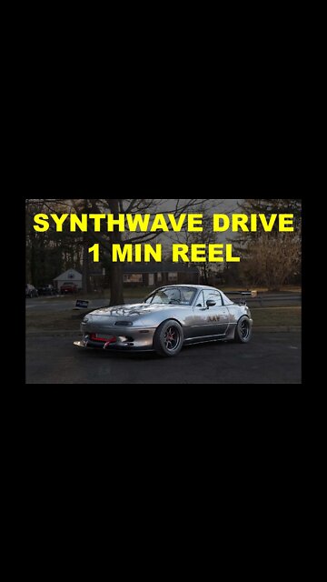Synthwave Drive - Midnite Runner Miata - Panasonic s1 s1h handheld reel