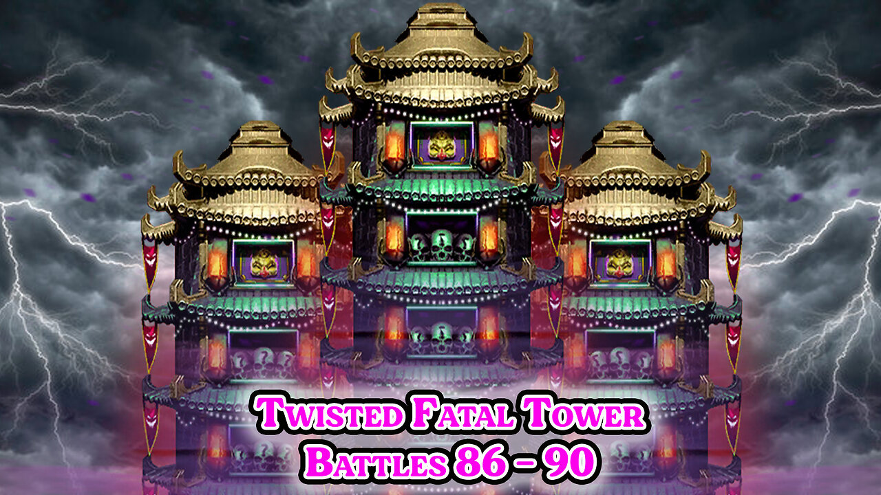 MK Mobile. Twisted Fatal Tower - [ Battles 86 - 90 ]