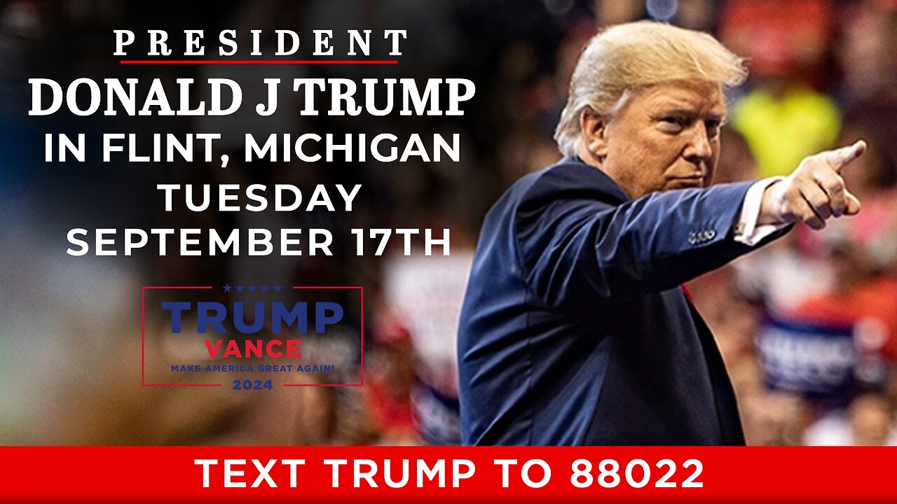 LIVE: President Trump in Flint, MI