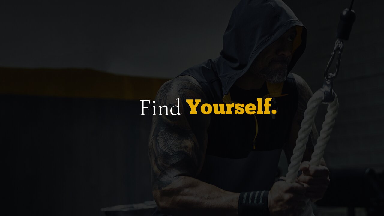 Find Yourself | part-1 | Motivational Video