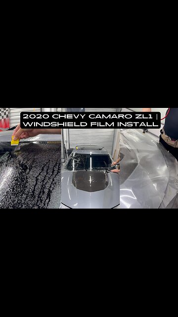2020 Chevy Camaro ZL1 | Windshield Film Install
