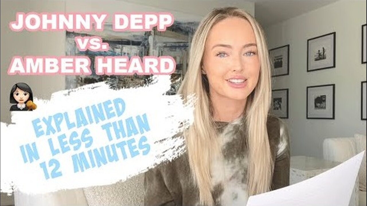 JOHNNY DEPP v AMBER HEARD- THE ENTIRE CASE SUMMARIZED IN 12 MINUTES