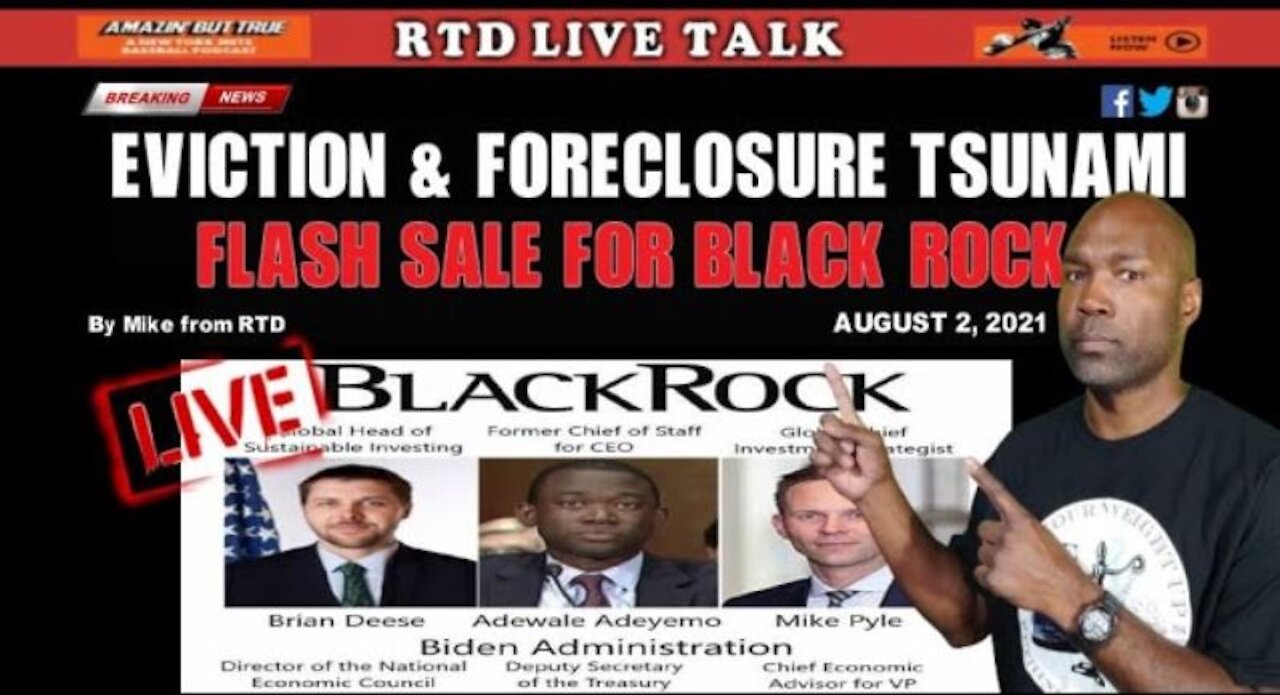 Black Rock Runs The White House | Housing Crisis is apart of the Great Reset (Let's Talk...)