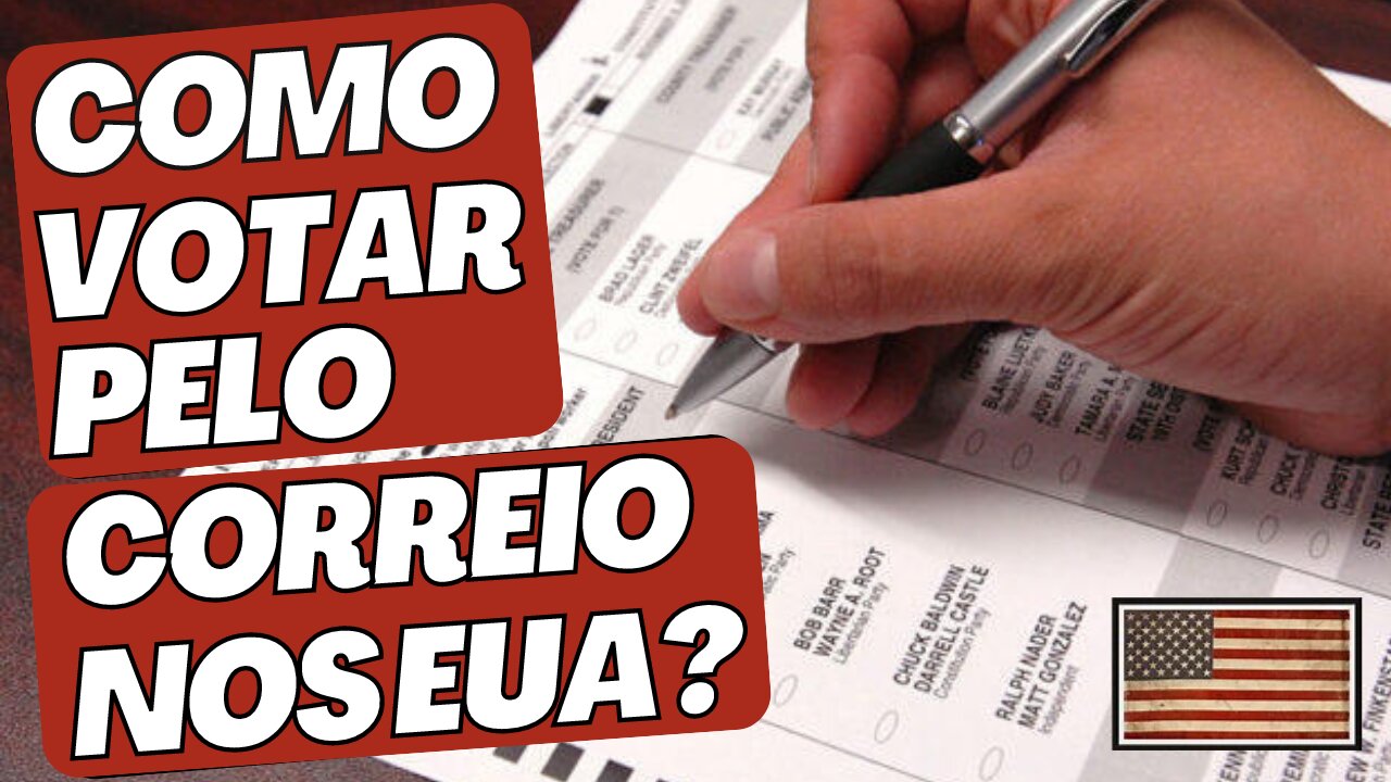 Como votar pelo correio nos Estados Unidos?