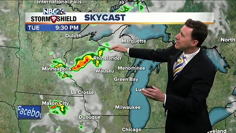 Michael Fish's NBC26 weather forecast