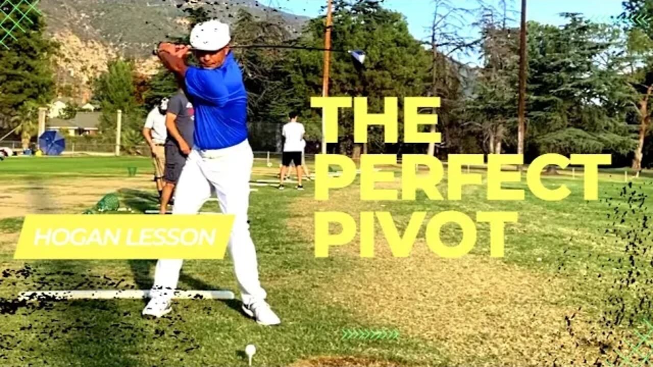 BEST GOLF SWING DRILL PERIOD, The Perfect Pivot