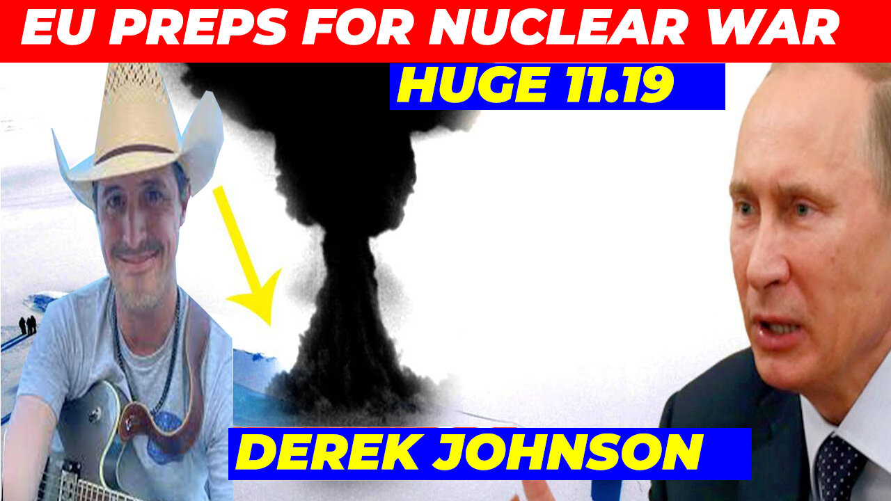 Derek Johnson 11.19 💥 US,NATO, UKRAINE WAR PUTIN, ISRALE, IRAN, TRUMP 💥 X22 REPORT 💥 JUAN O SAVIN