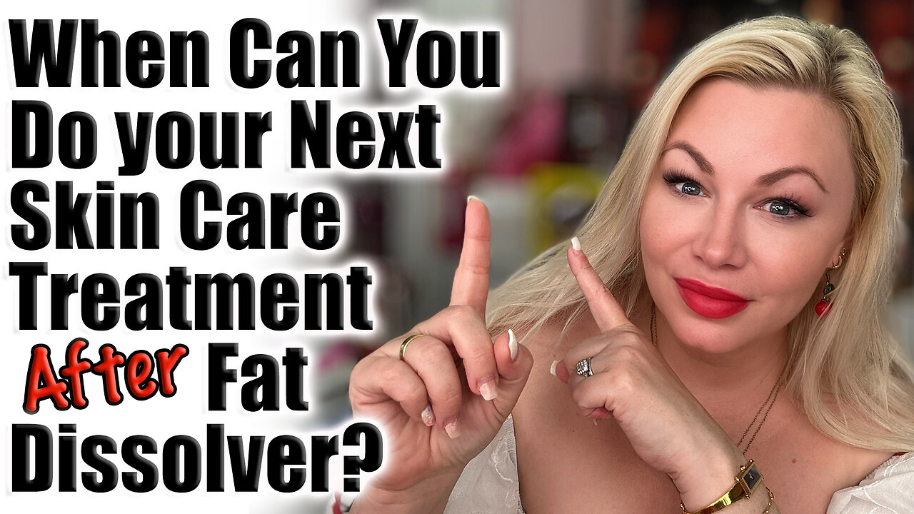 When Can You DO Your Next Skin Care Treatment After Fat Dissolver | Code Jessica10 saves you Money