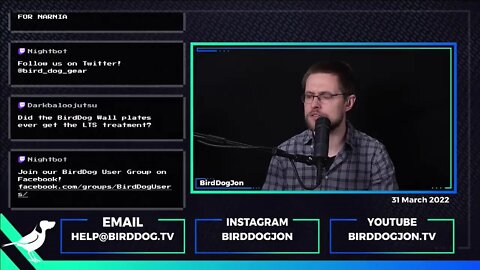 Support Questions and Answers w/ BirdDogJon