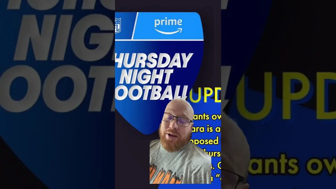Thursday Night Football getting flexed #shorts