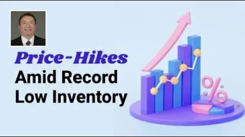 Home Prices Rise Amid Record Low Inventory