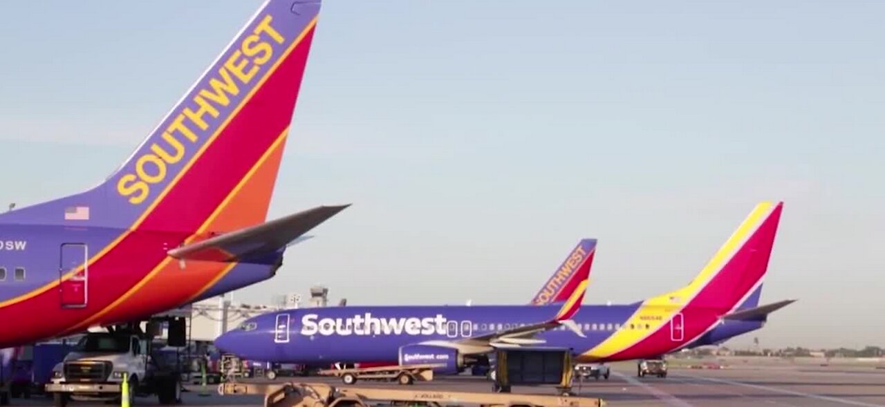 Southwest Airlines no longer social distancing on its flights.