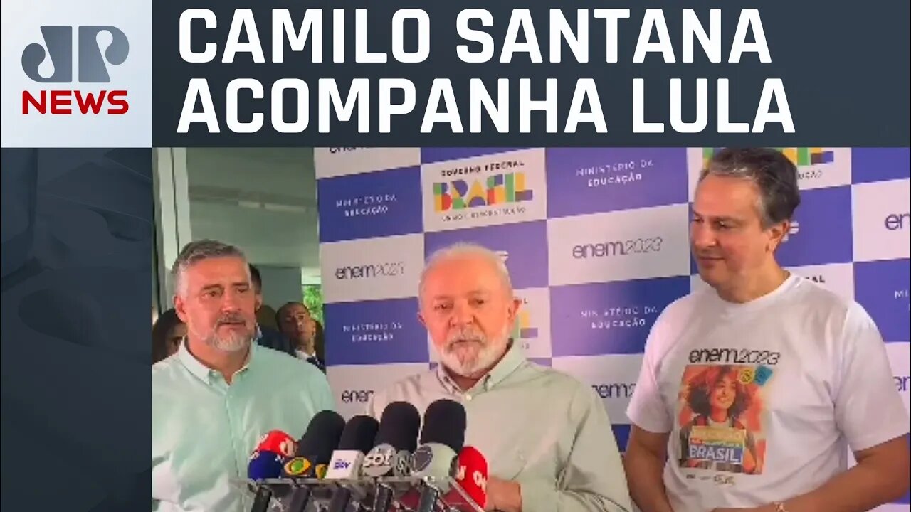 Presidente fala sobre a realização do Enem