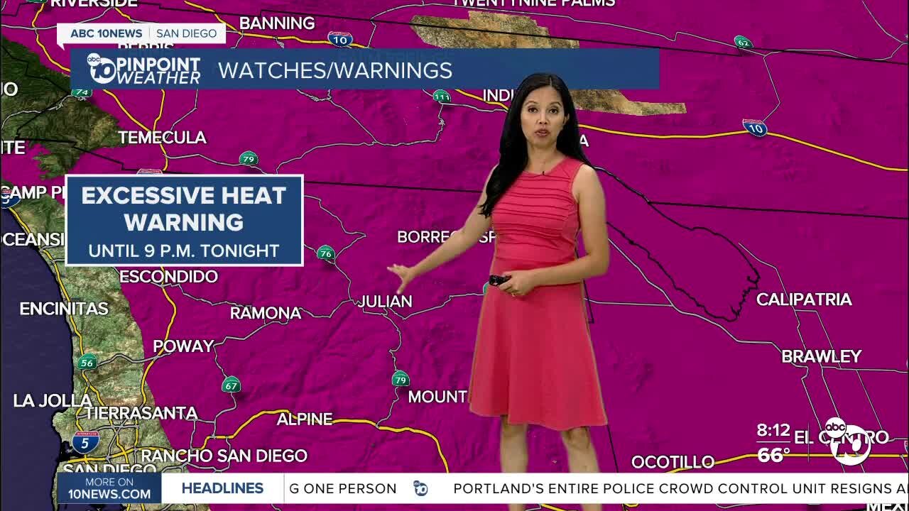 ABC 10News Pinpoint Weather for Sun. June 20, 2021