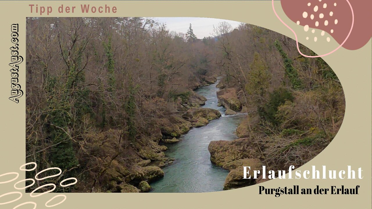 Tipp der Woche: Erlaufschlucht in Purgstall an der Erlach.