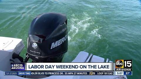 Keep safety in mind while on the water for Labor Day