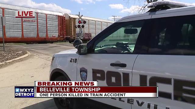 Deadly train accident in Belleville