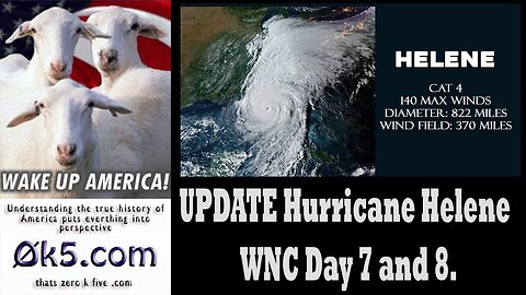 UPDATE Hurricane Helene Western North Carolina Day 7 and 8.