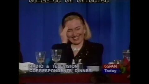 Mort Sahl Cracks Up Bill Hillary Clinton via Don Imus (Radio & Television Correspondents Dinner)